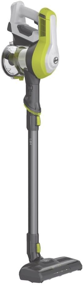 Hoover Akku-Staubsauger ohne Beutel + Tierdüse I bis zu 120 m mit 1 Akkuladung I Staubsauger kabellos mit LED, XL Staubbehlter & Parkfunktion I Akkusauger mit Fugendüse & Staubbürste [HF110P]