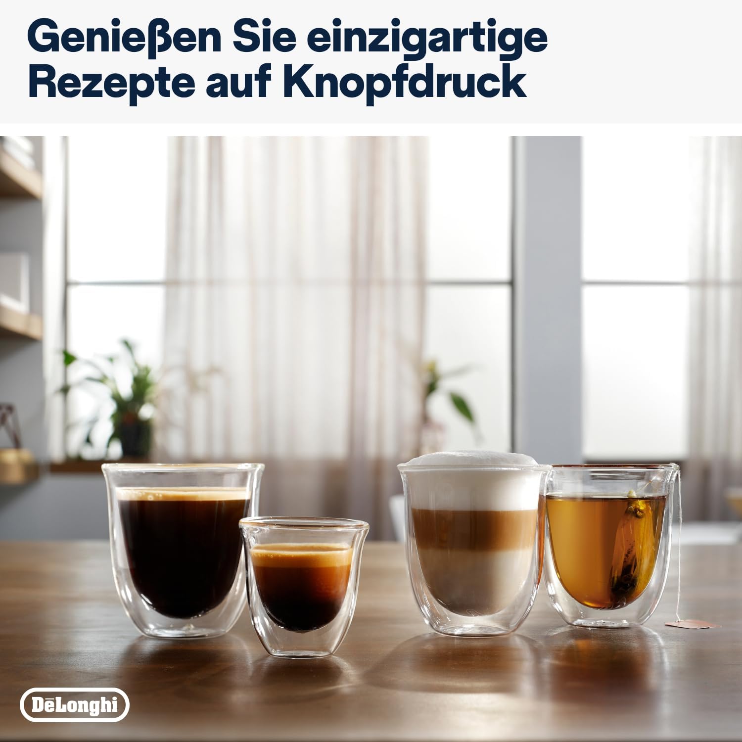 De'Longhi Magnifica Evo ECAM292.81.SB, macchina da caffè automatica con sistema latte, 7 tasti per selezione diretta di cappuccino, espresso e altre specialità di caffè, pannello di controllo, funzione 2 tazze, argento/nero