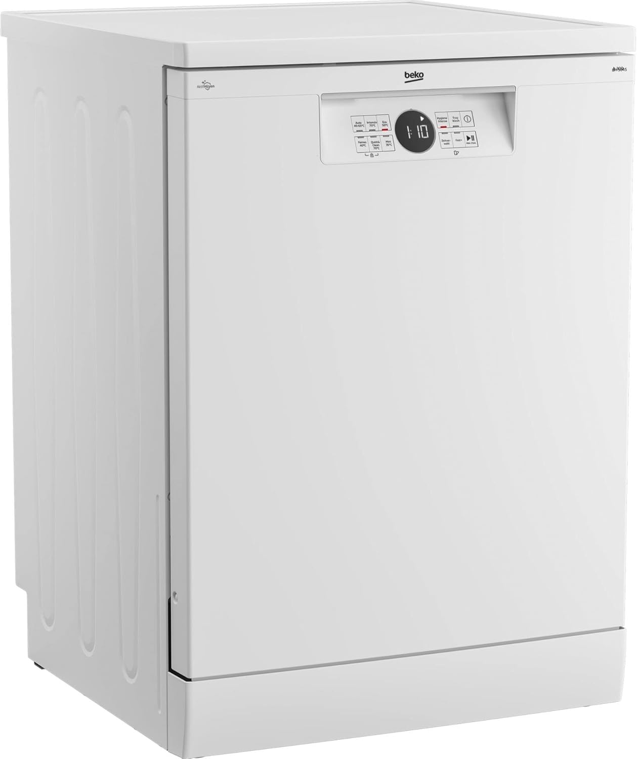 Beko BDFN26420W b300 Lavastoviglie a libera installazione, integrabile, 14 coperti, Motore ProSmart Inverter, TrayWash, HygieneIntense, 6 programmi, WaterSafe+, Bianco