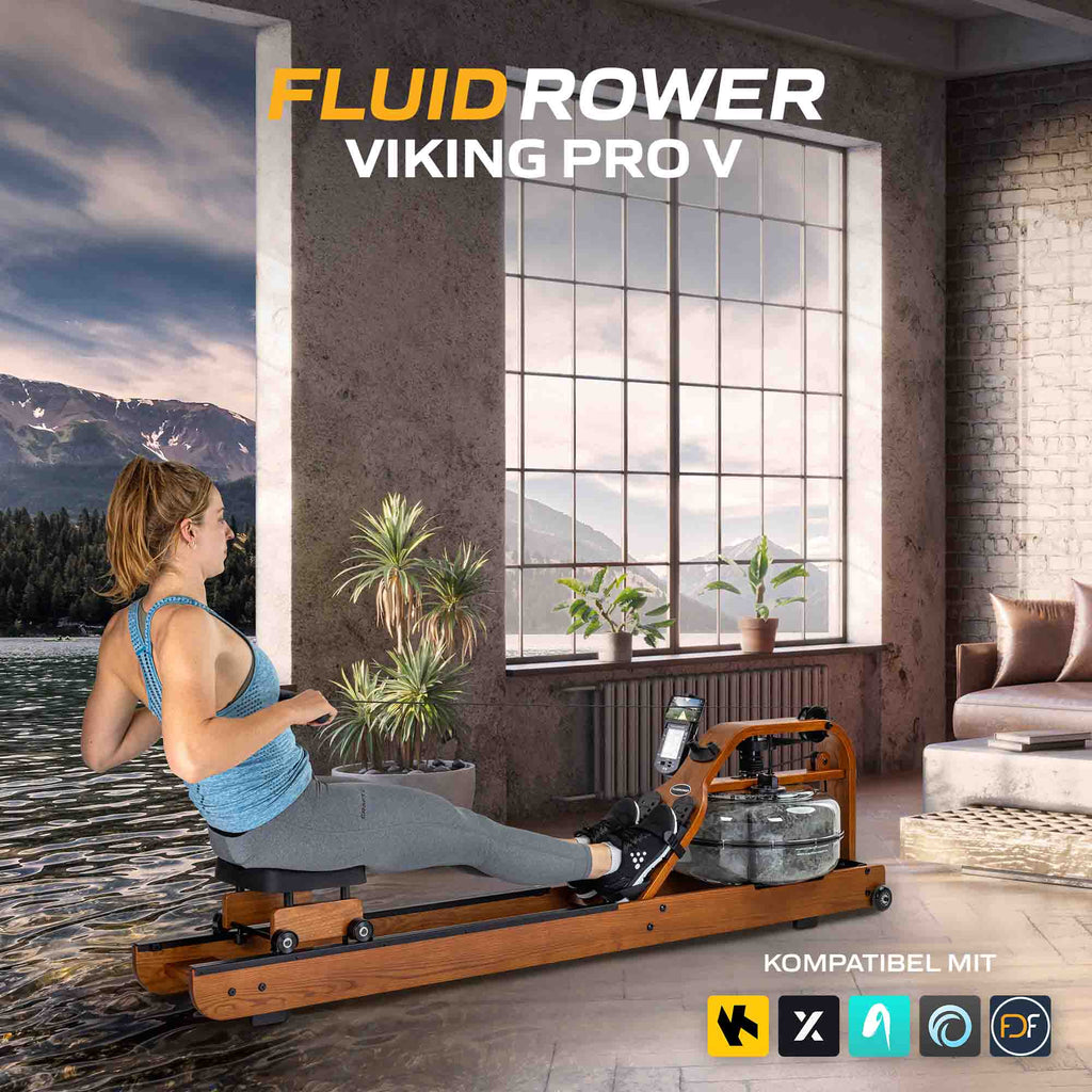 Fluid Rower Rudergert Viking Pro V