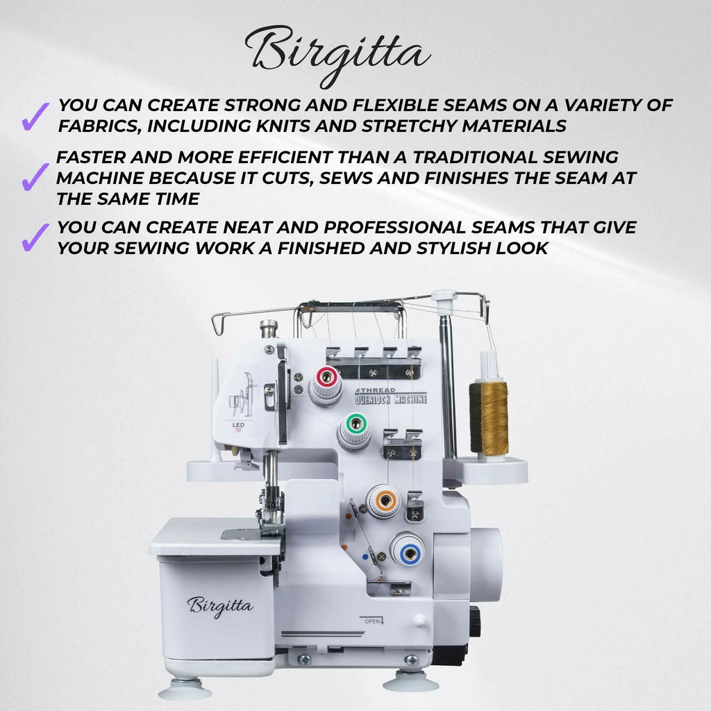Macchina per cucire Birgitta Overlock Standard