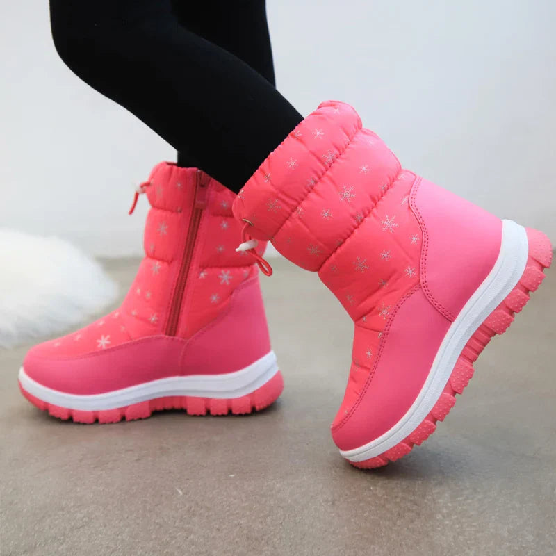 Mini Fashion - Warm und wasserdicht - Schneestiefel für Mdchen