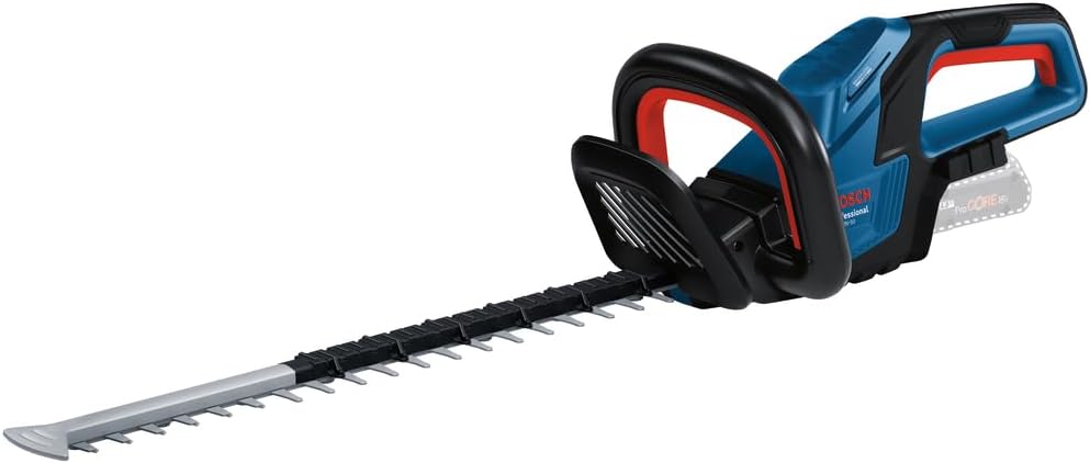 Bosch Professional 18V System Akku Heckenschere GHE 18V-50 (Schnittkapazität von 20 mm, 50-cm-Messer, bürstenloser Motor, ergonomisches Design)