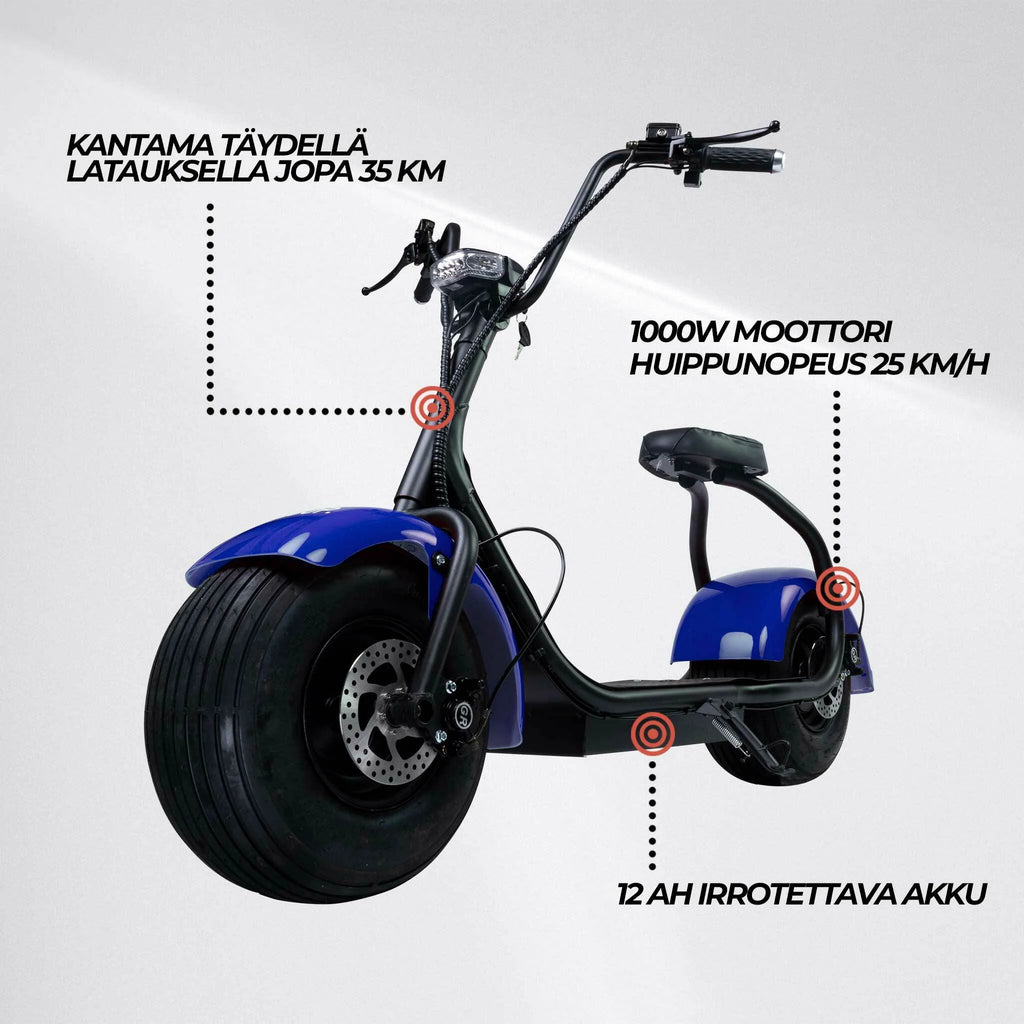 Monopattino elettrico Swoop Cruiser blu N2