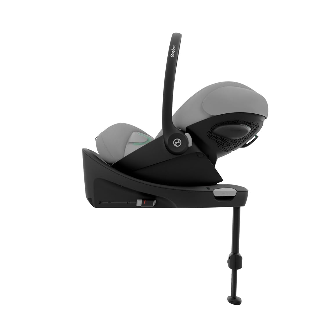 CYBEX Gold Seggiolino auto Cloud G i-Size Comfort, con riduttore per neonato, dalla nascita a circa 24 mesi, per bambini da 40 cm a 87 cm, max. 13 kg, Moon Black