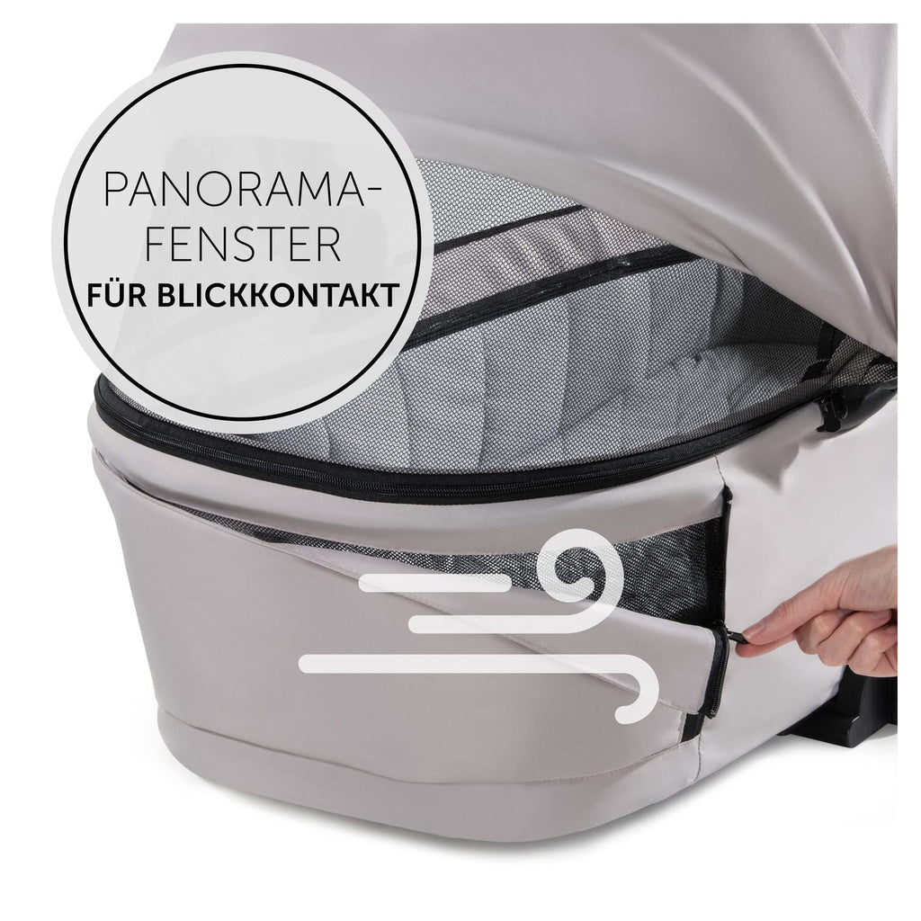 hauck Kinderwagen mit Beindecke Walk N Care ab Geburt bis 22 kg mit Liegefunktion, Becherhalter, Sitz Wendbar & Höhenverstellbar, Gummireifen, Teleskopgriff, UPF 50+, Zusammenklappbar (Dark Navy Blue9
