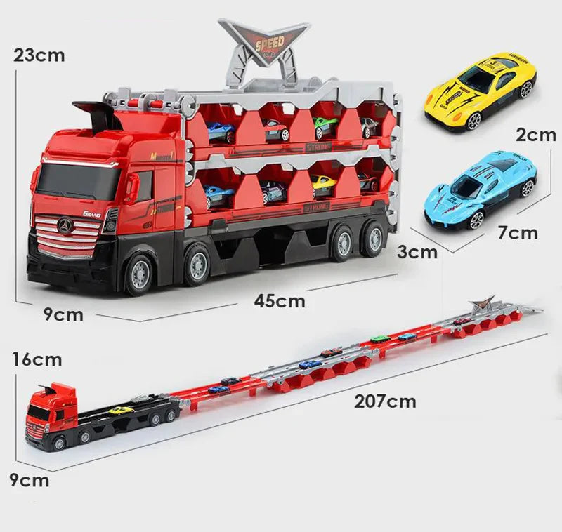 Camion Trasportatore di Auto - Divertimento in Movimento - Camion Giocattolo