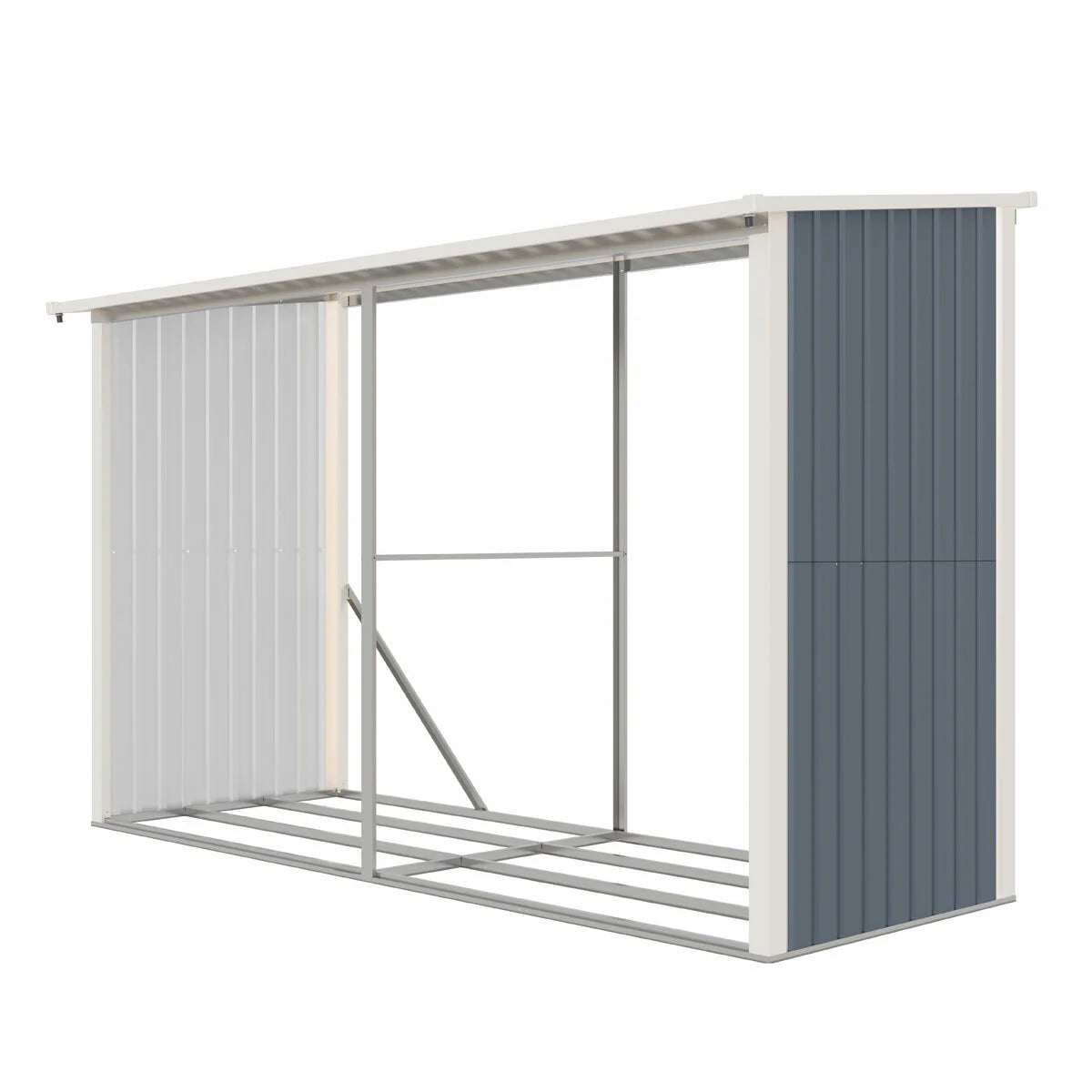 Produktname zur bersetzung: Fornorth Kaminholzregal 302x119x190cm (3.60m2)