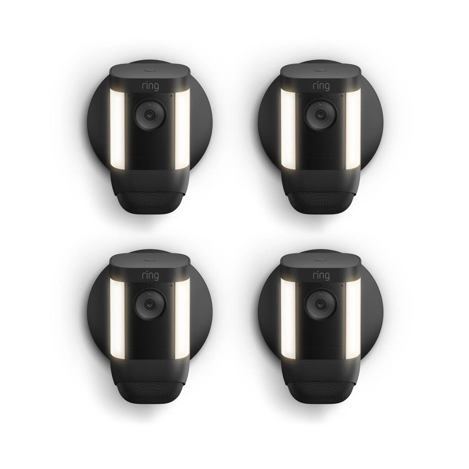 4-Pack Spotlight Cam Pro Wired