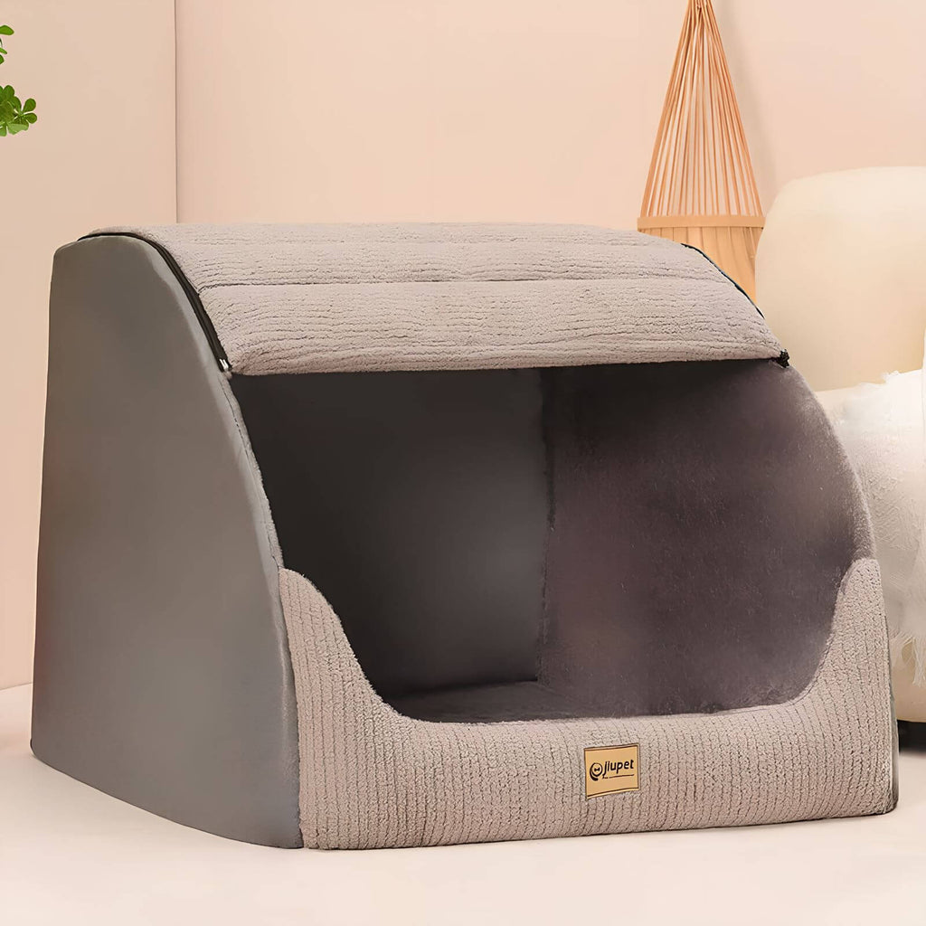 CozyNest – Abnehmbares Hundebett Zelt für Geborgenheit und Komfort