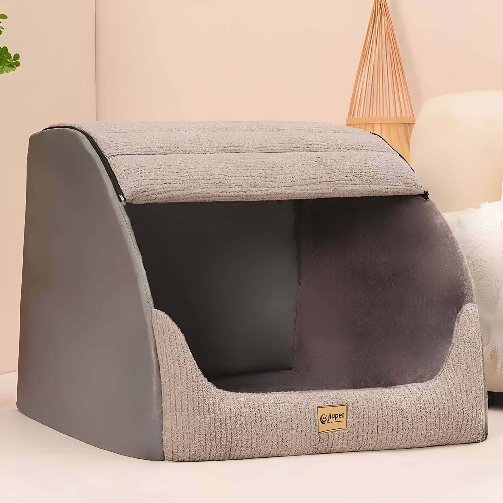 CozyNest – Abnehmbares Hundebett Zelt für Geborgenheit und Komfort