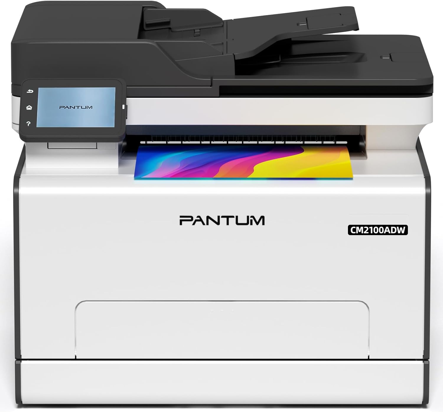 PANTUM CM2100ADW Stampante Laser, Stampante Multifunzione a Colori per Stampa, Copia e Scansione con ADF, Stampa Fronte/Retro Automatica, Wi-Fi NET USB, 20 ppm, per Casa e Ufficio