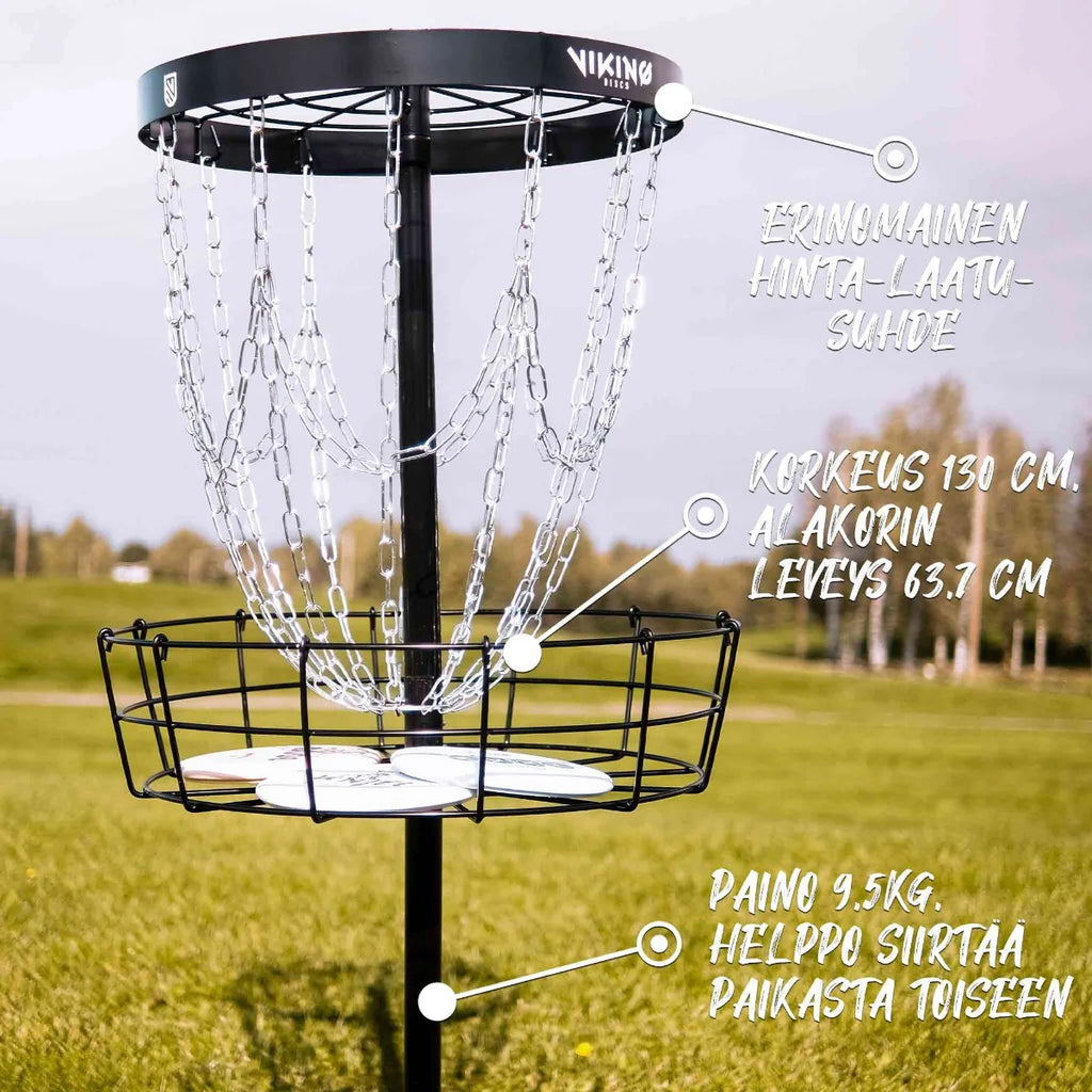 Viking Discs Battle Basket Pro Discgolf-Korb