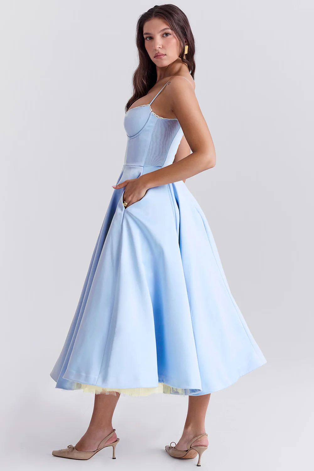 Amber - Anspruchsvolles Midikleid
