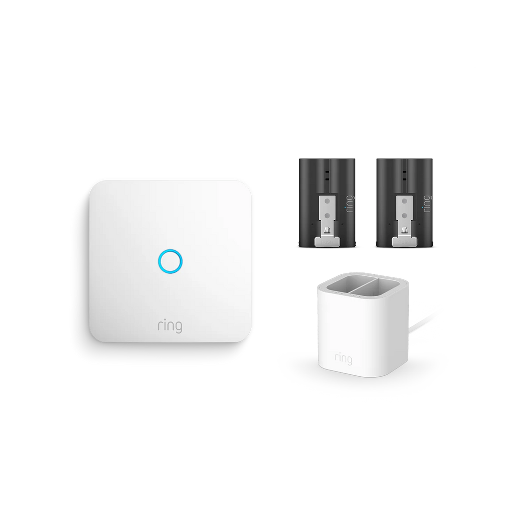 Ring Intercom + Schnellwechsel-Akkupack + Ladestation