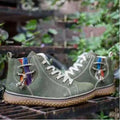 Lozenda - Elegante Lederstiefel im Vintage-Stil
