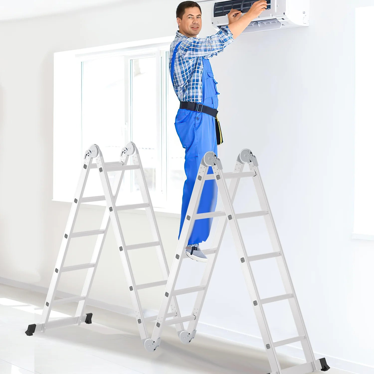 Scala multiuso in alluminio Sonnewelt 4.7M/5.8M