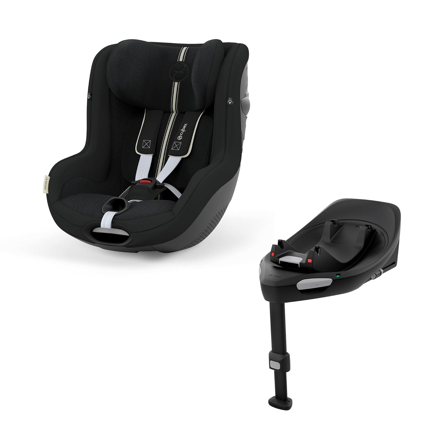 CYBEX Gold Base ISOFIX, Base G, Per seggiolino auto Cloud G i-Size e seggiolino auto Sirona G i-Size, Nero