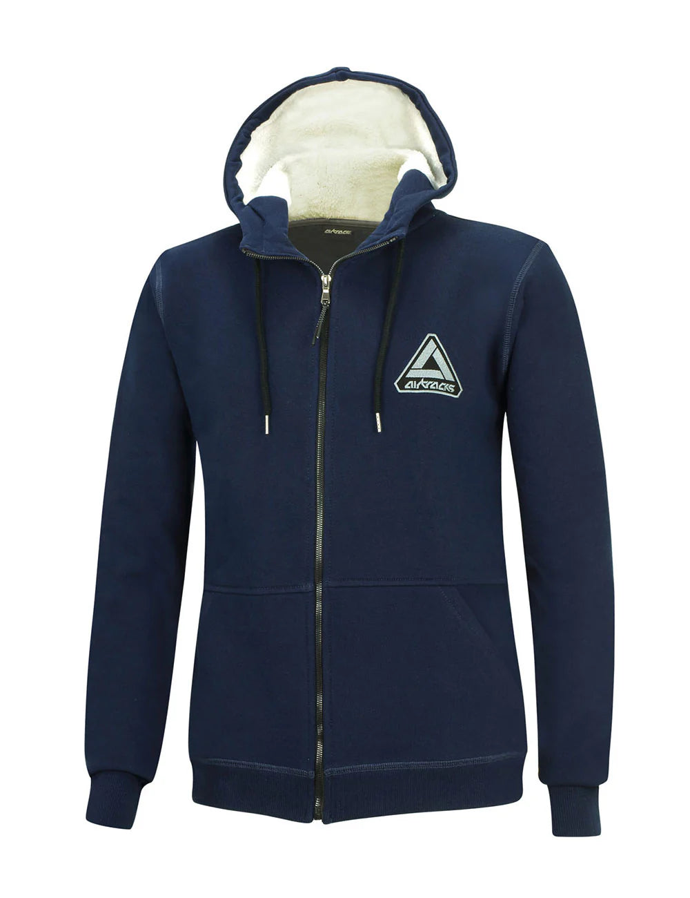 Winter Sweatshirt Crew Pro Line mit Kapuze und Full Zip Navy-Blau Set