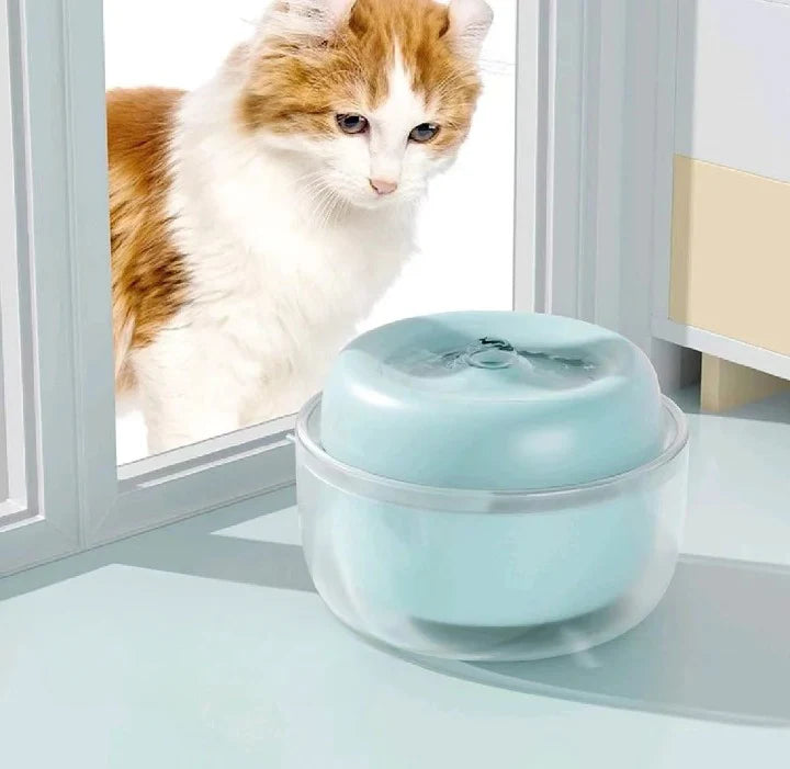 AquaFlow – Intelligenter geruscharmer Wasserspender für Katzen mit 4-fach Filterung