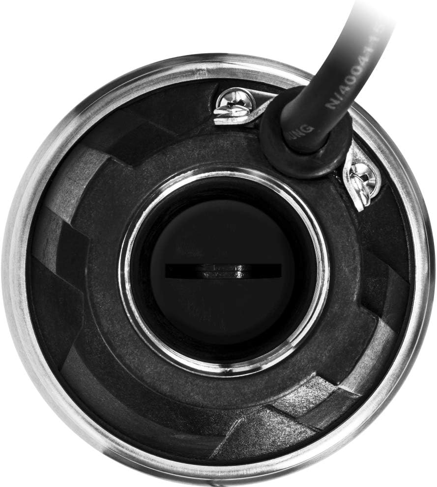 TROTEC Tiefbrunnenpumpe TDP 7501 E – Wasserpumpe mit Fördermenge 6000 l/h, 1100 W – Förderhöhe 90 m, ø 8,6 cm, IP68 für Pumpe, Edelstahlpumpe
