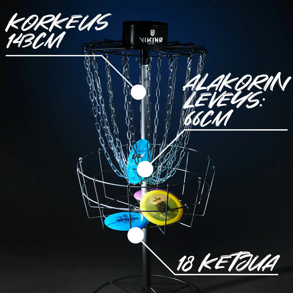 Viking Discs Victory Discgolf korb