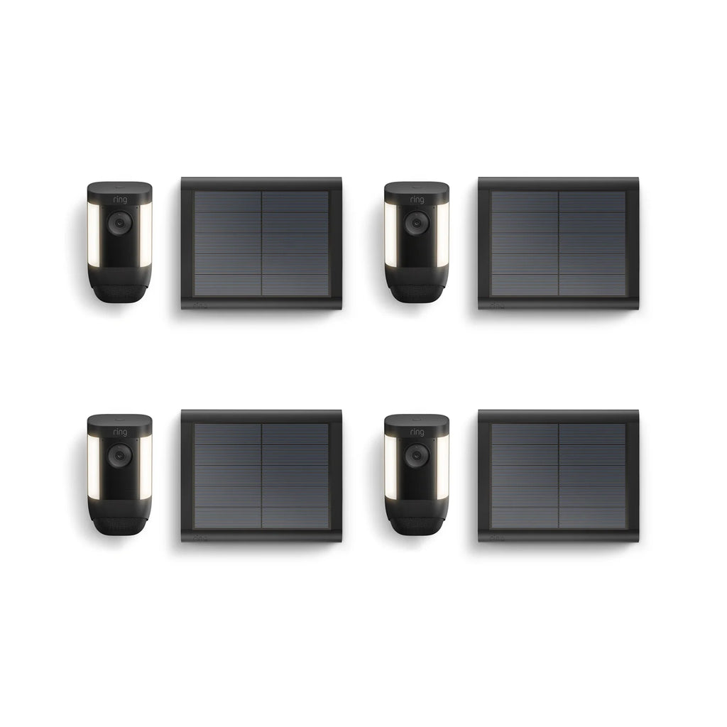 4-Pack Spotlight Cam Pro Solar