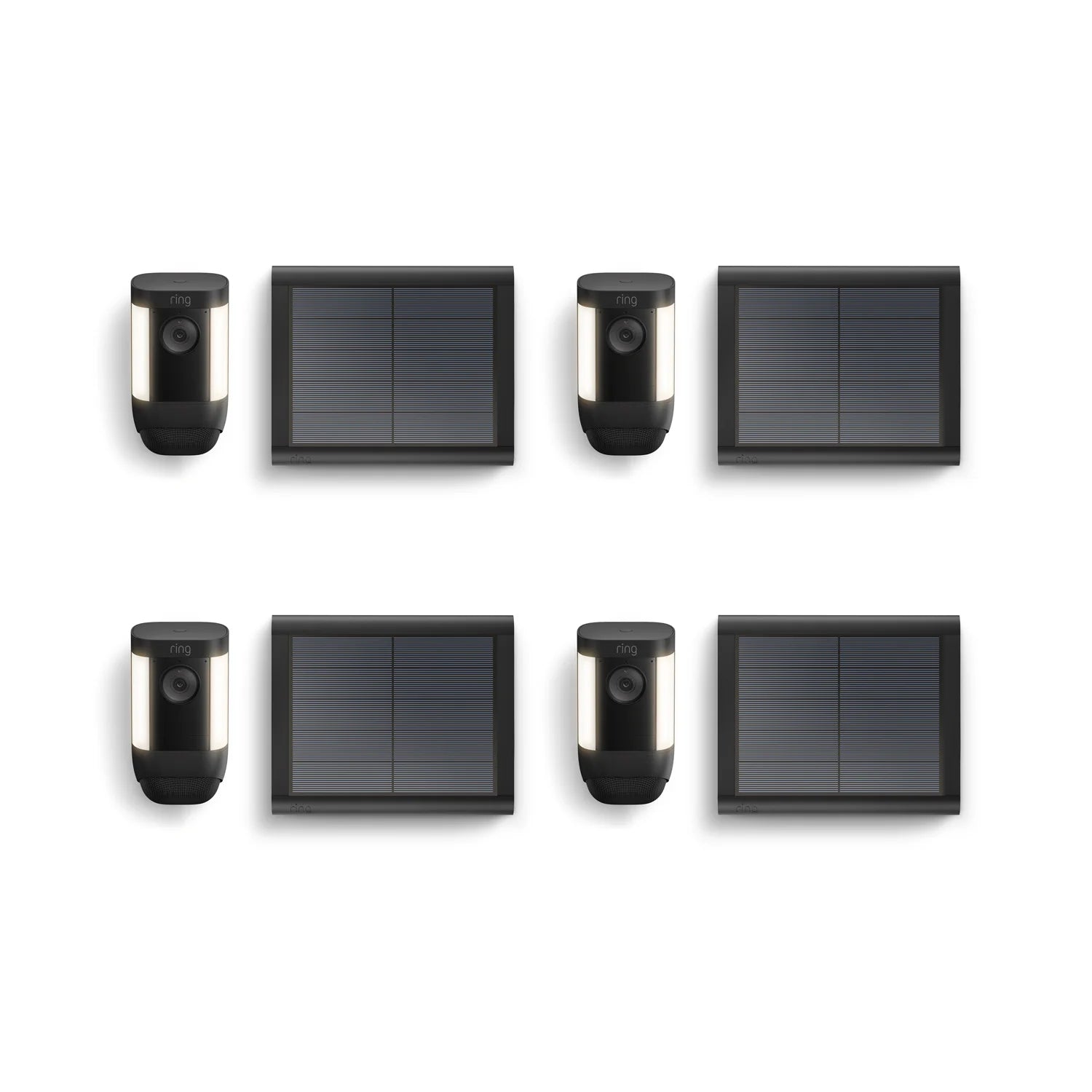 4-Pack Spotlight Cam Pro Solar