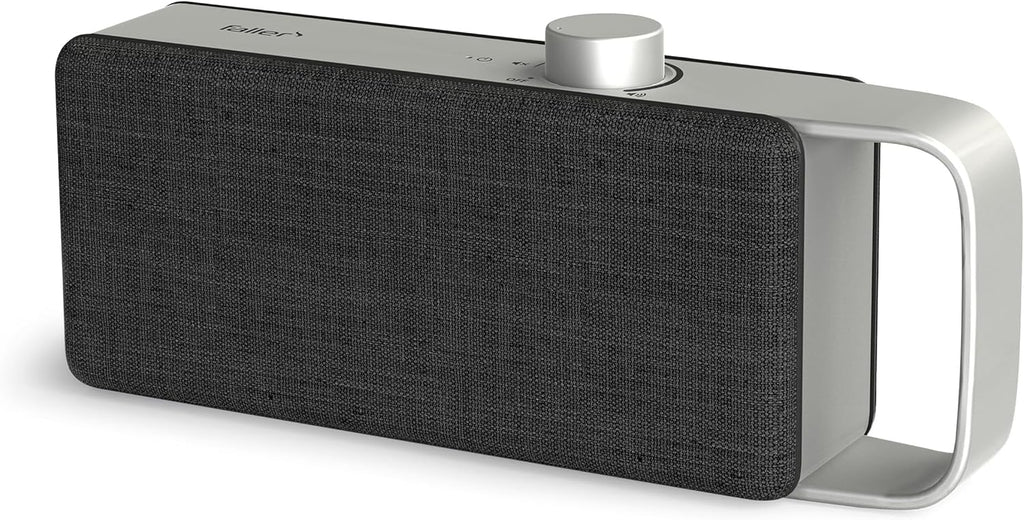 faller Oskar Altoparlante/Soundbar TV con Clear Voice (portatile, senza fili, facile da usare, alloggiamento in alluminio)