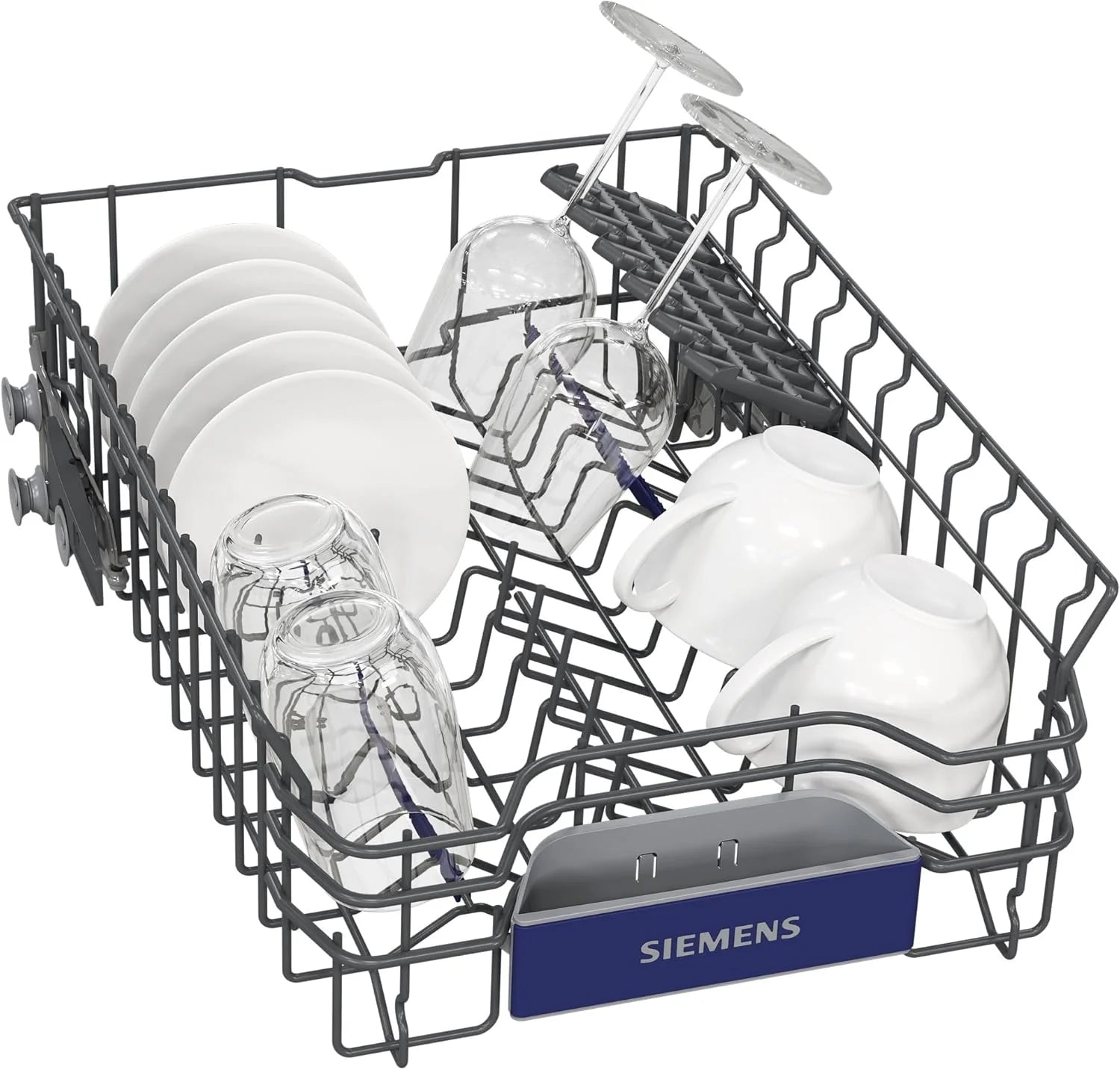 Siemens SR65YX08ME, iQ500 Lavastoviglie smart a scomparsa totale, larghezza 45 cm, cassetto portaposate, Zeolith, extra silenziosa, aquaStop, apertura automatica della porta a fine programma, varioSpeed, illuminazione interna