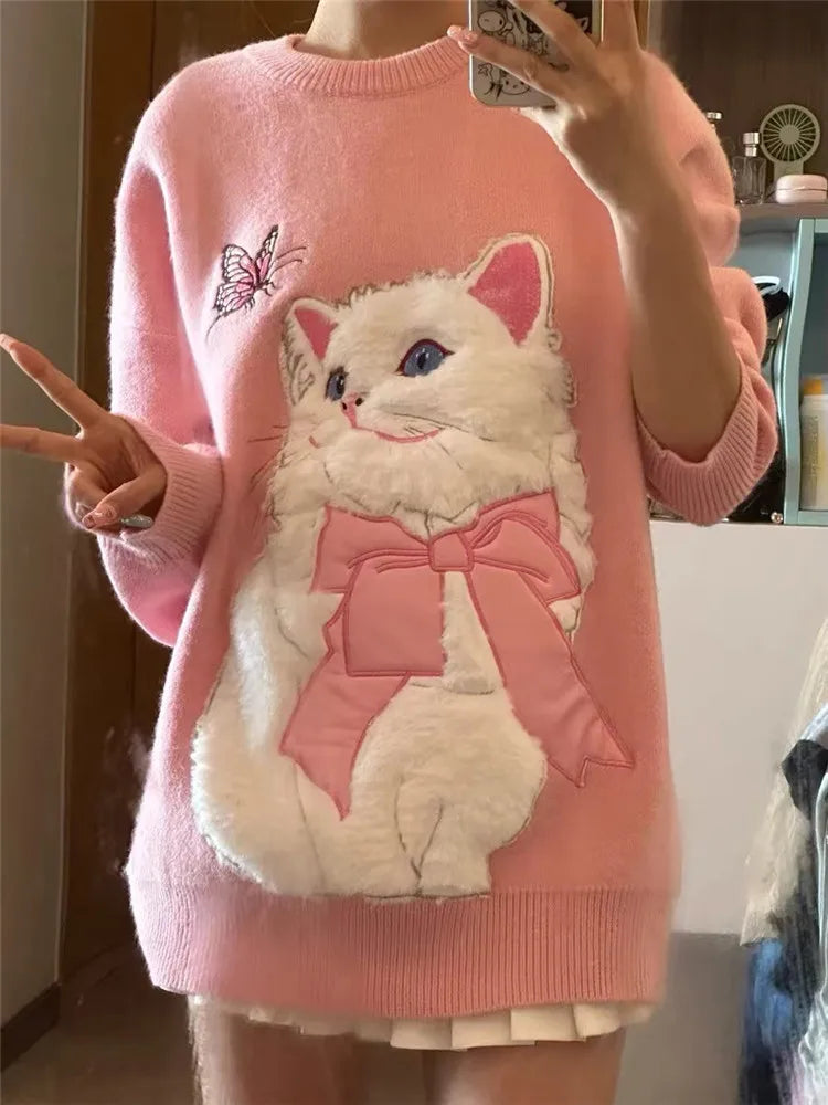 Athena - Bezaubernder Katzenpulli für Frauen