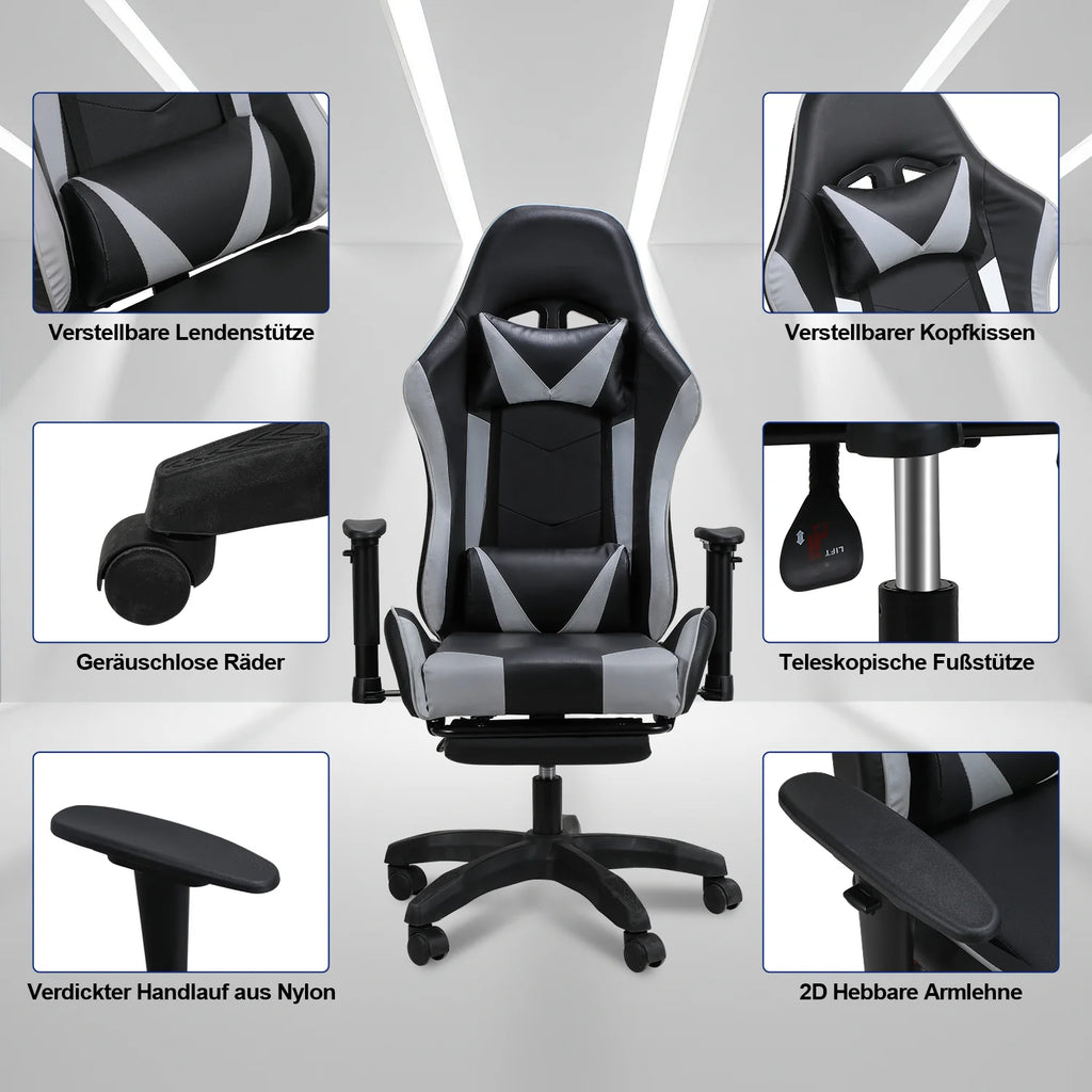 Sonnewelt Gaming Stuhl Bürostuhl Computerstuhl