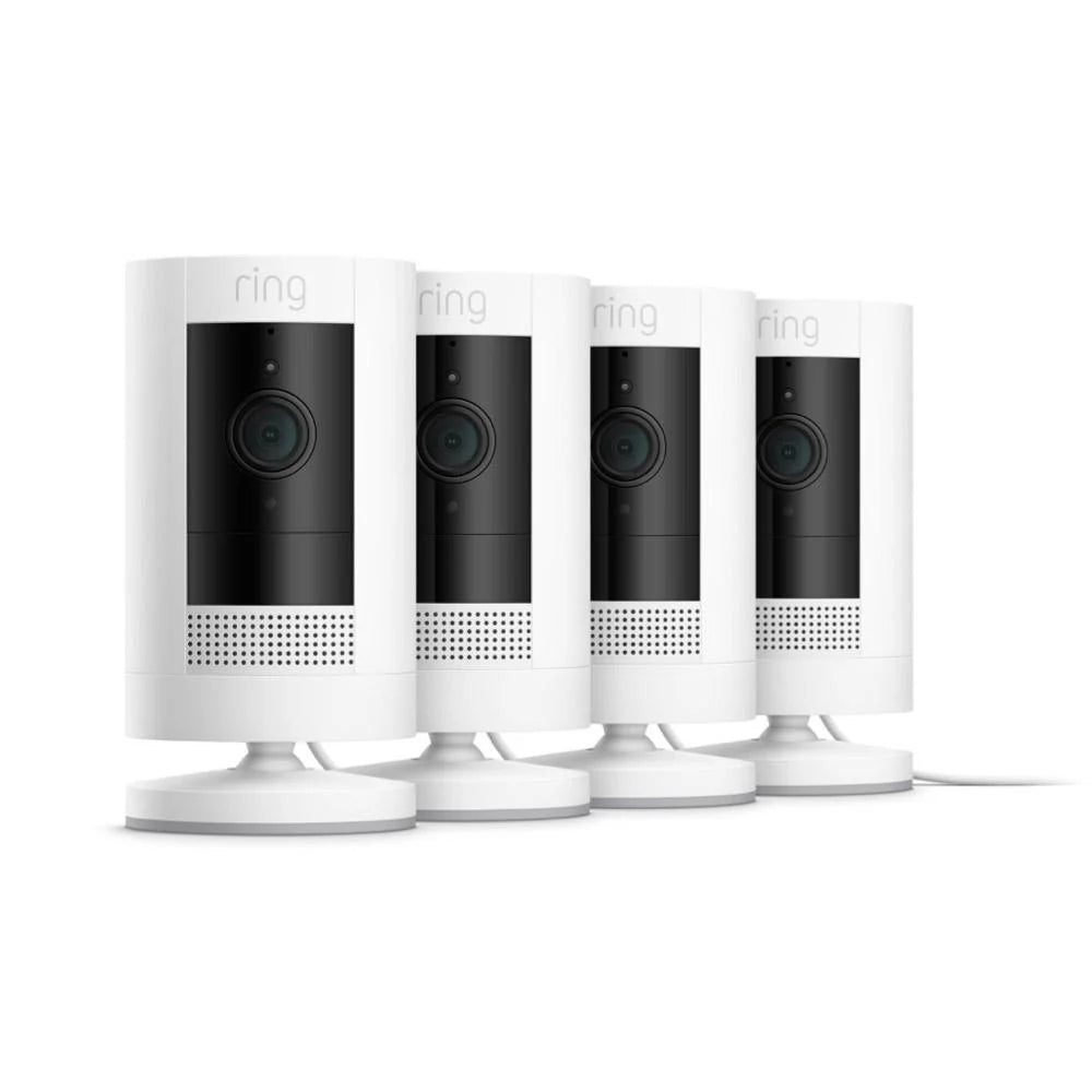 4er-Set Auenkamera Netzstecker | Stick Up Cam Plug-In
