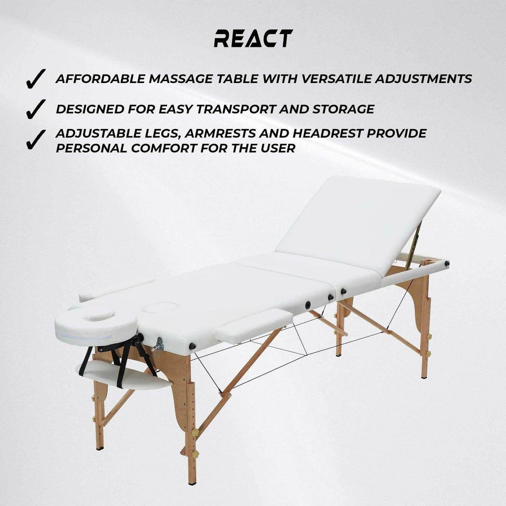 React Massageliege P300 Wei