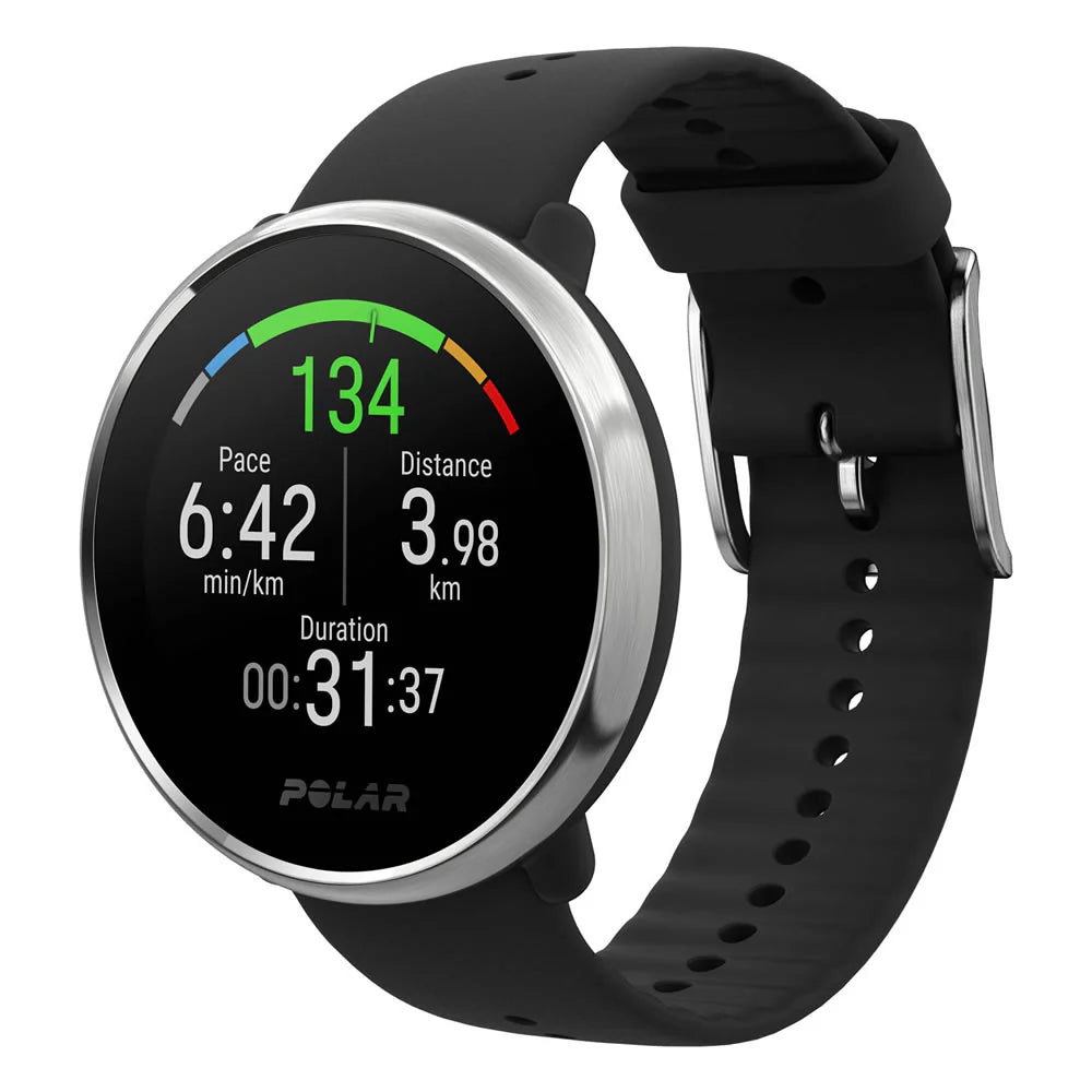 Polar Ignite Orologio fitness GPS nero M/L
