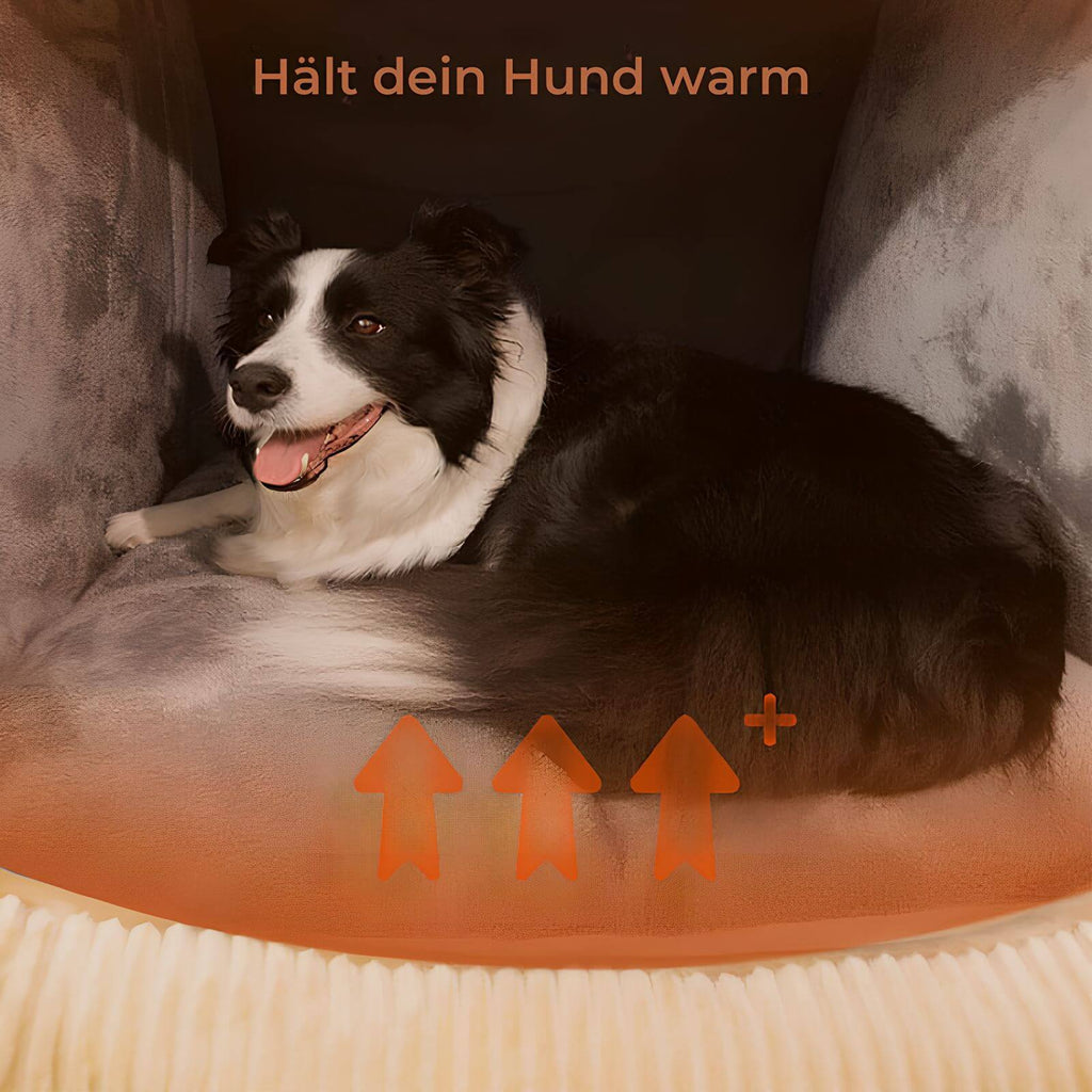 CozyNest – Abnehmbares Hundebett Zelt für Geborgenheit und Komfort