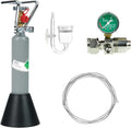 co2 Anlage Aquarium Komplett-Set Ultimate mit 2kg Mehrwegflasche für Aquarien, gefüllt, NEU - Verschiedene Varianten beachten