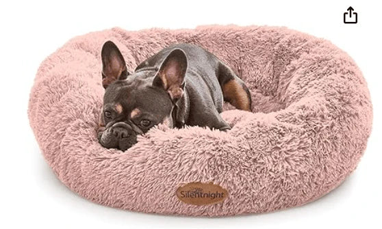 Comfort rilassante: Lettino per animali domestici a forma di ciambella per un sonno riposante