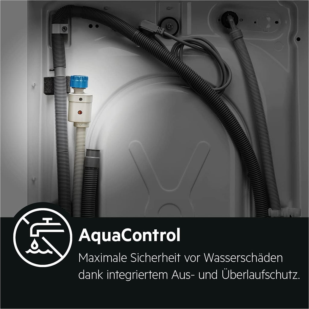 AEG L7WBA60680 Lavasciuga / DualSense - cura delicata / 8 kg lavaggio / 5 kg asciugatura / D / a risparmio energetico / ProSense - regolazione automatica del carico / Funzione aggiungi indumento / ProSteam - funzione vapore rinfrescante / 1600 giri/min