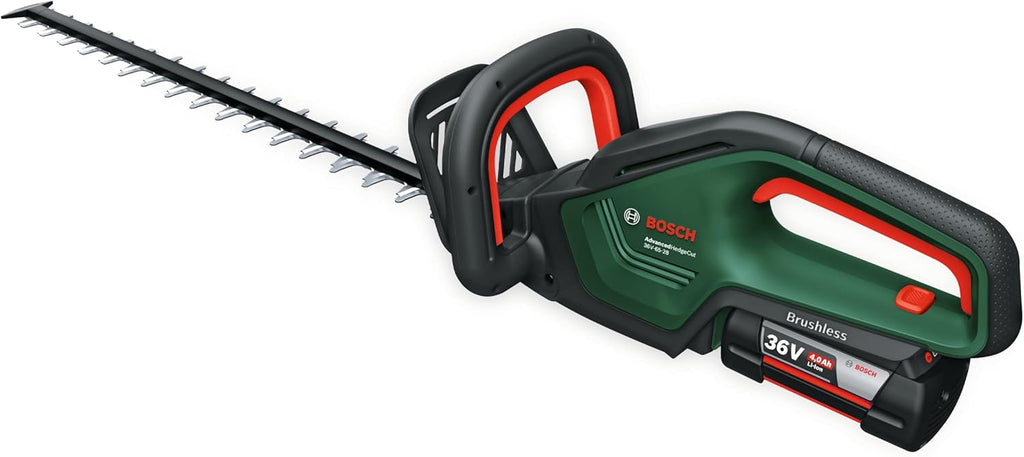 Bosch Akku-Heckenschere AdvancedHedgeCut 36V-65-28 (ohne Akku, 36-Volt-System, Messerlänge 65 cm; im Karton) - Testnote: sehr gut (Magazin: selbst ist der Mann)