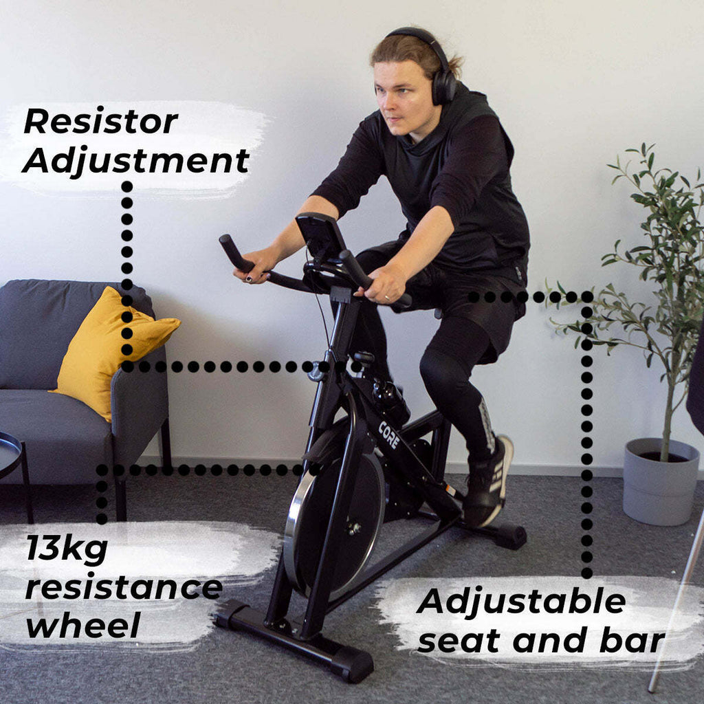 Core Indoor Cycle 1300, schwarz