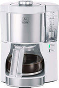 Melitta Look Perfection - Macchina da caffè con filtro - con caraffa termica - sistema antigoccia - 10 tazze - Nera (1025-16)