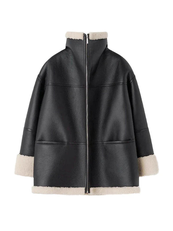 Lozenda - Cappotto di pelliccia caldo