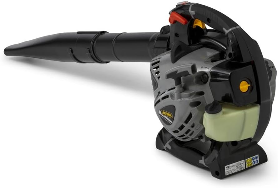 Soffiatore a batteria Alpina ABL 20 Li Kit, per un giardino curato, batteria da 20 V (4 Ah), 280 W, tubo rimovibile salvaspazio, include batteria e caricabatterie.