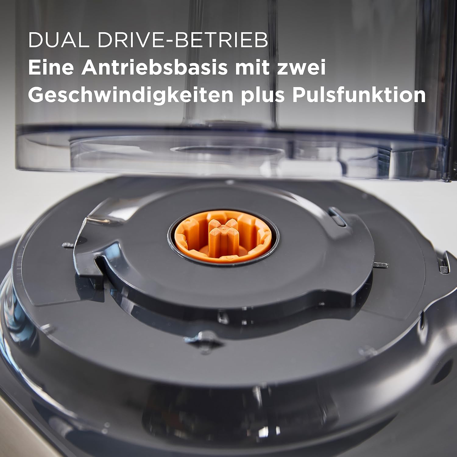 Kenwood MultiPro OneTouch FDM73.480SS – 2-in-1 Kompakt-Küchenmaschine & Mixer, 6 Zubehörteile, 6 Automatikprogramme, Variable Geschwindigkeit & Pulse-Funktion, Integrierte Waage, 1000 W, Silber