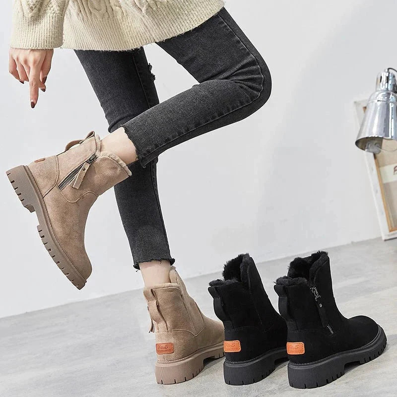 Lozenda - Flache Schneeschuhe für Frauen