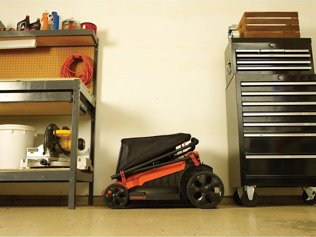 Black+Decker 2000 W Rasaerba elettrico 3in1, larghezza di taglio 48 cm, sacco di raccolta erba 50 L, 1 pezzo, LM2000