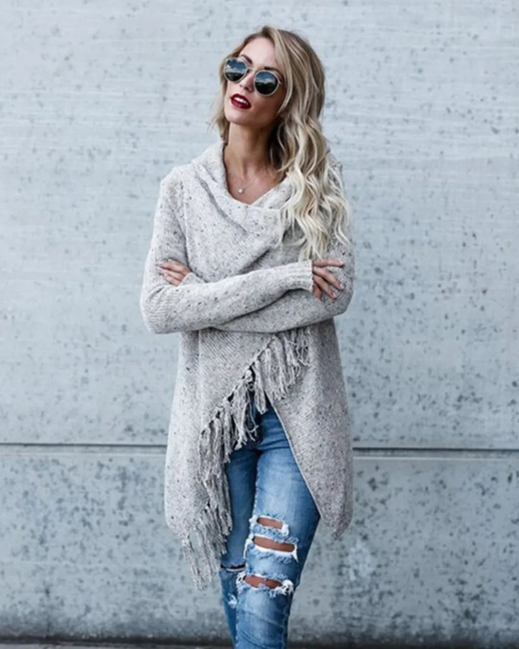 PULLOVER STILE PONCHO