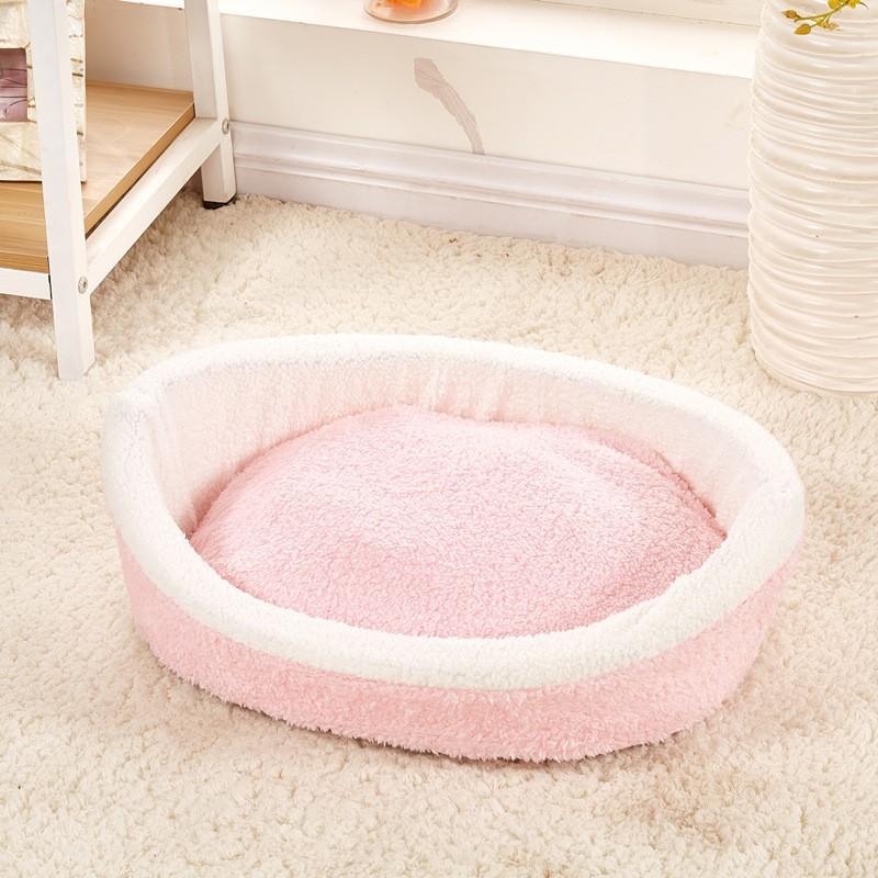 Gemütliches Bürgerfrmiges Kuschelbett mit Windschutz – Perfekter Rückzugsort für Haustiere