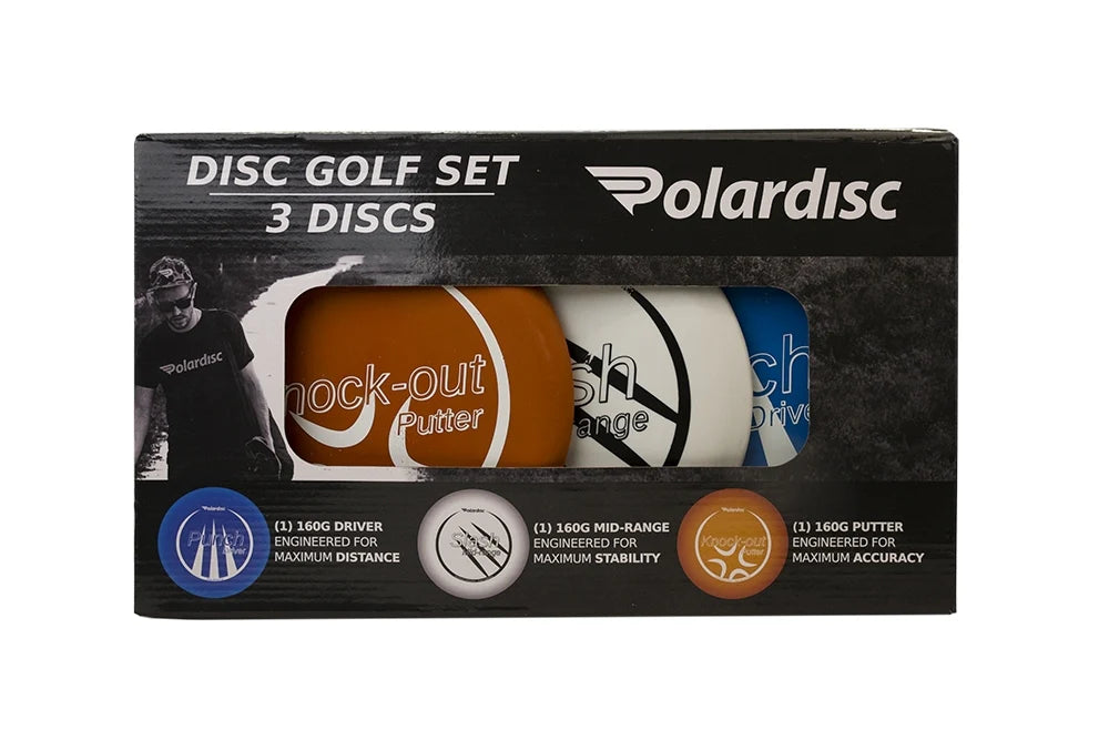 Set Cesto Discgolf Polardisc Starter